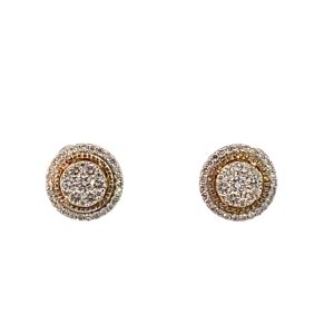 9CT YG 80 DR 0.48CT DIA EARRINGS <br/>SR-E-116627